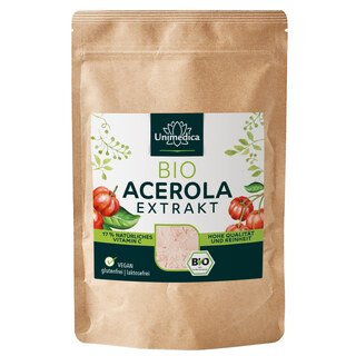 Bio Acerola por - 17% természetes C-vitamin acerola cseresznyéből - 200 g