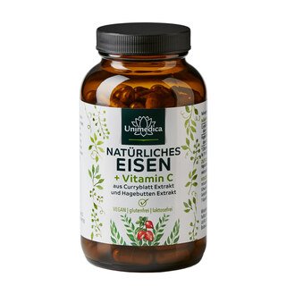 Vas currylevél kivonatból + C-vitamin csipkebogyó kivonatból - 180 kapszula