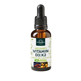 Vegán D3/K2-vitamin - 30 ml
