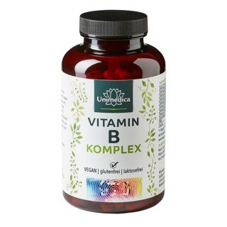B-vitamin komplex - Nagy dózisú - 180 kapszula