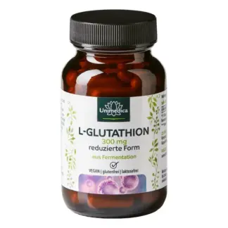 L-Glutation - természetes erjesztésből származó redukált forma - 300 mg napi adagonként (1 kapszula)